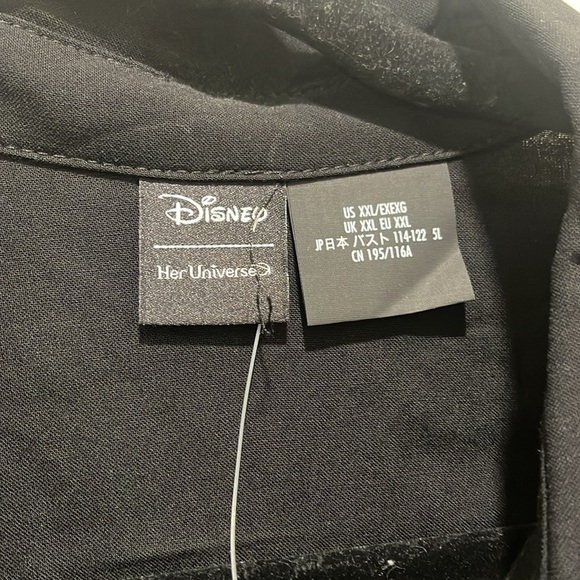 NEW Disney Her Universe Women XXL Hocus Pocus Tie Front Shirt Sanderson Sisters - Picture 6 of 11